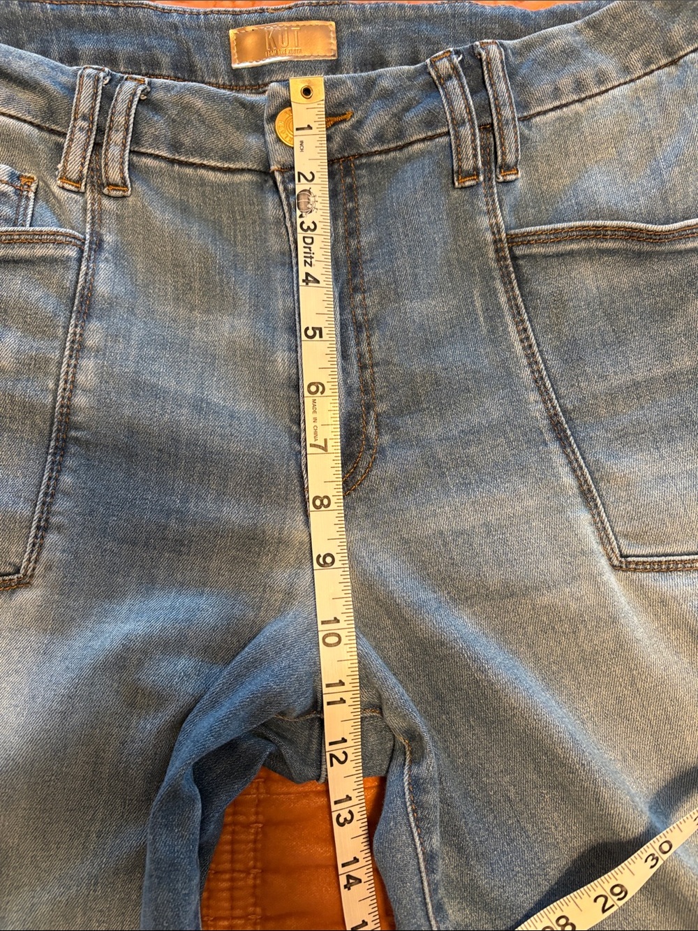 Kut from the Kloth Meg Wide-Leg Jeans with Raw Hem - Picture 5 of 7